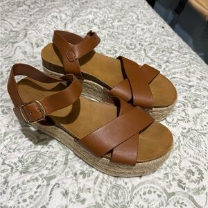 Soda Tan Platform Heels